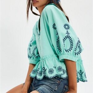 Free People Acadia shirt, new with tags